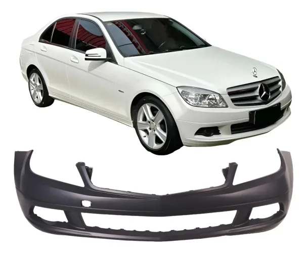 Parachoque Mercedes C180 C200 W204 2008 a 2014 - cinza