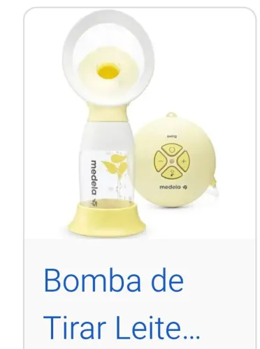 Extrator de leite medela