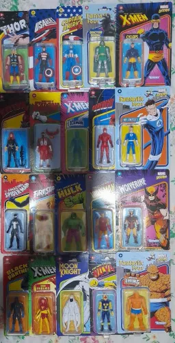 Marvel legends RETRO 3.75 lote 20 figuras.