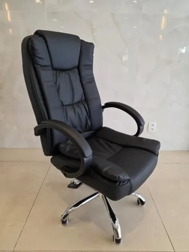 Cadeira Escritório Presidente Prime Reclinável Ergonômica