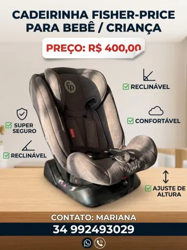 Cadeirinha Fisher Price