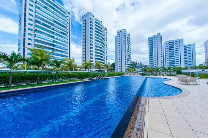 Apartamento para Locação em Salvador, Patamares, 4 dormitórios, 3 suítes, 5 banheiros, 2 v