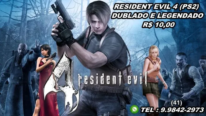 Resident evil (PS2) leia descrição