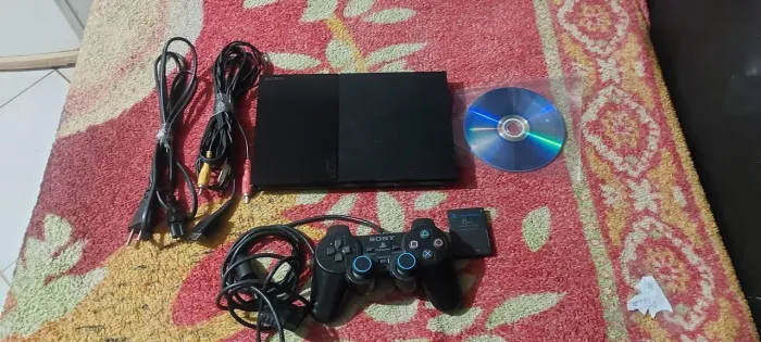 play 2. completo com 2 jogos todo ORIGINAL DESBLOQUEADO MAIS COM LACRE DO VIDEO GAME