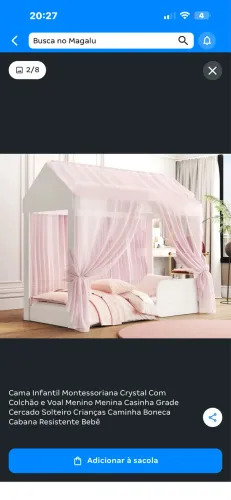 Cama montessoriana NOVA