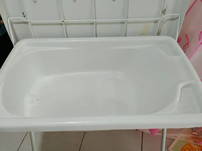 Banheira e trocador