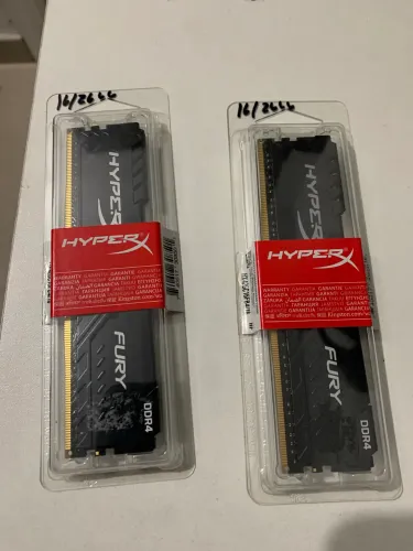 MEMORIA RAM 16Gb - HyperX Fury DDR4 2666MHz