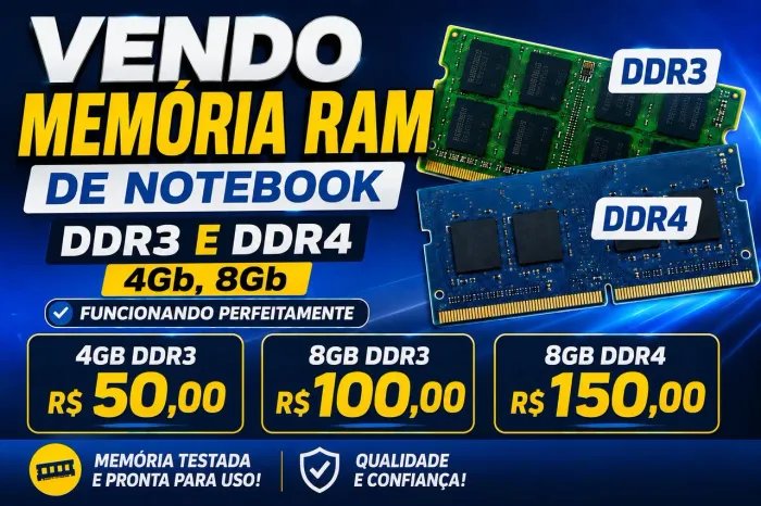 Memória Ram Notebook