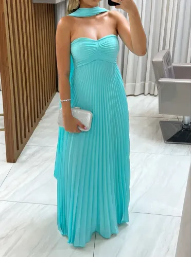 Vestido Longo Tiffany Madrinha P