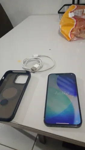 IPHONE 12 PRO MAX 128GB( TODO ORIGINAL)BATERIA,TELA,CAMERAS(tampa traseira quebrada) ID ?