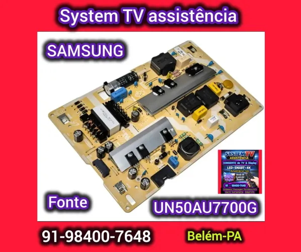Fonte UN50AU7700G Samsung