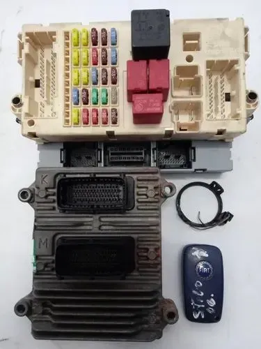 Kit code chave e módulo fiat Stilo 1.8 8v