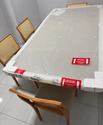 Vendo Tampo de mesa MDF + Vidro