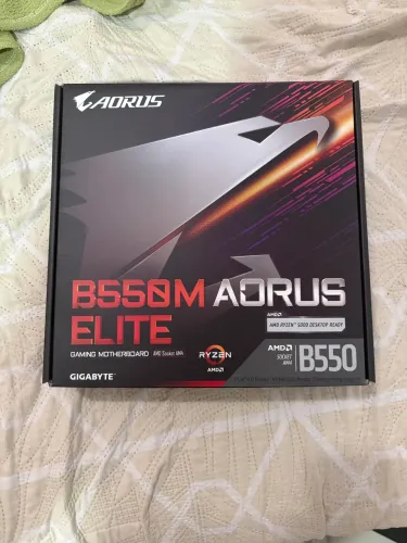 Placa mãe b550m aorus elite 