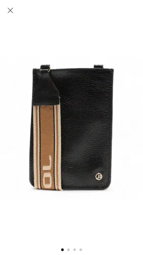 Bolsinha porta celular em couro Jorge Bischoff