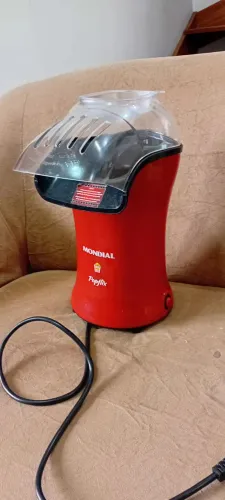 Pipoqueira elétrica vermelha