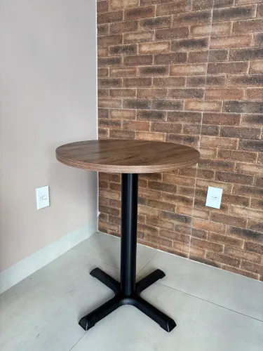 mesa bistrô redonda