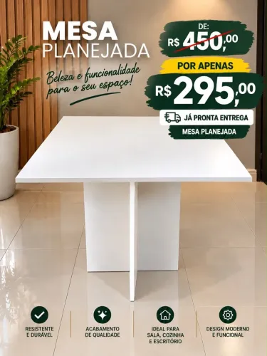 MESA PLANEJADA MDF