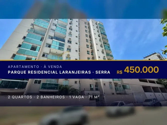 Apartamento Contemporâneo com 1 Suíte no Parque Residencial Laranjeiras