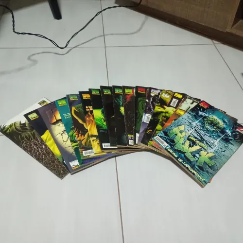 Hq Marvel O incrível Hulk (Editora Panini Comics) do N°1 ao N°16