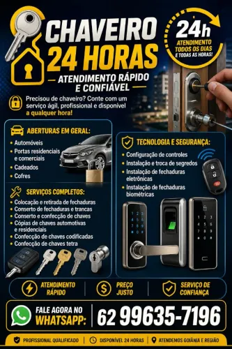CHAVEIRO 24 HORAS