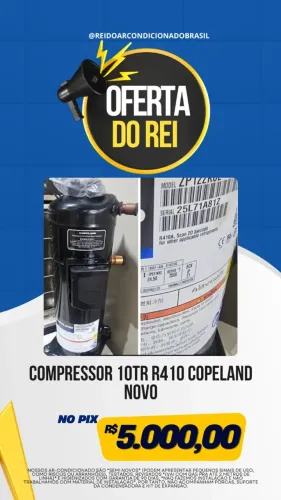 Compressor 10TR R410 COPELAND