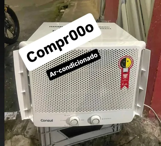 Compr00o Ar-condicionado usado ou Ventilando congelando só chamar