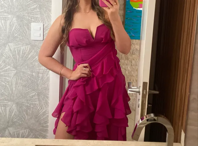 VESTIDO LONGO DE FESTA 