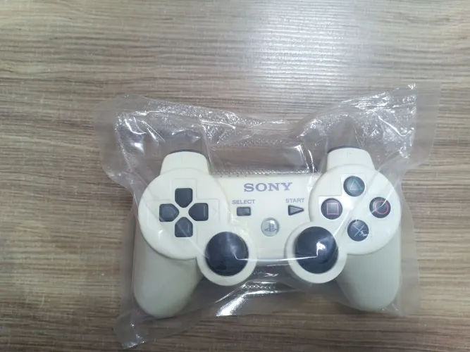 Controle original PS3 Ceramic White " revisado"