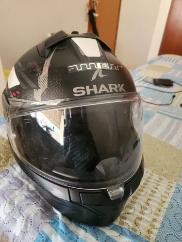Capacete Shark Ridill 2 Molokai Mat Kar Com Viseira Solar