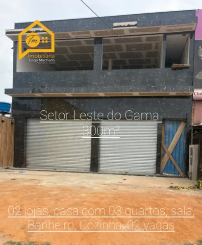 EXCELENTE PRÉDIO COMERCIAL NO SETOR LESTE DO GAMA/DF - OPORTUNIDADE PARA INVESTIDORES