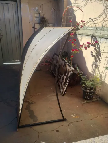 Toldo policarbonato 2,80 x 1,50