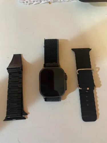 Smartwatch ultra com Câmera 10MP Tela OLED Chip 4G/5G