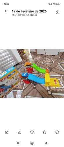 Pista de corrida infantil
