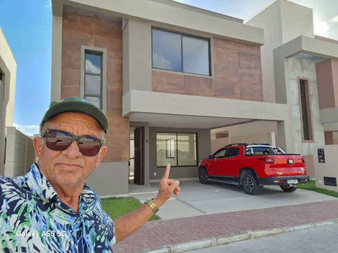 Linda casa duplex de alto padrão com 3 suites e lazer completo Reserva Dual