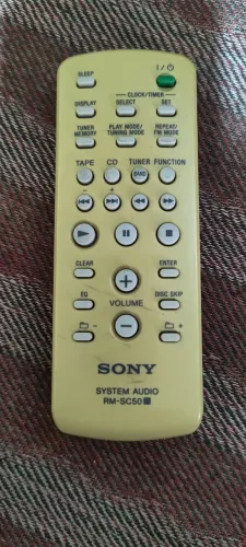 Controle Remoto Sony System Áudio RM-SC50