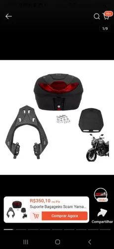 Bau moto Fazer 35 l