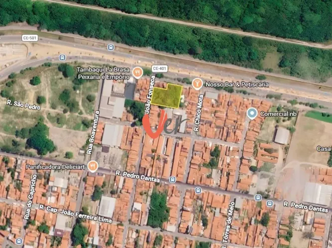 Terreno à venda, 2646 m² por R$ 2.190.000 - Dias Macedo - Fortaleza/CE