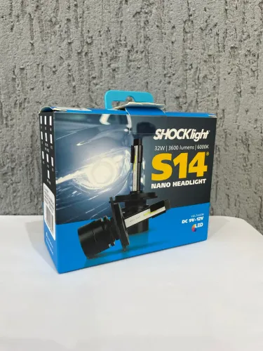 Lâmpada automotiva SHOCKlight S14 Nano Headlight
