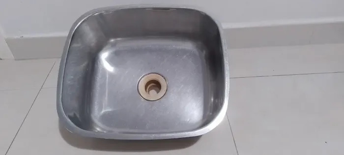 Cuba pia inox 