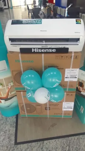 Ar condicionado Hisense 12000 Btus inverter novo