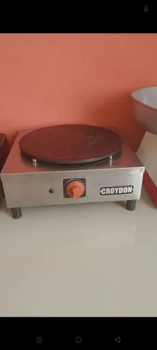 Vendo chapa de crepe A gás