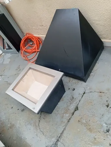 Churrasqueira coifa e braseiro prontos pra instalar.