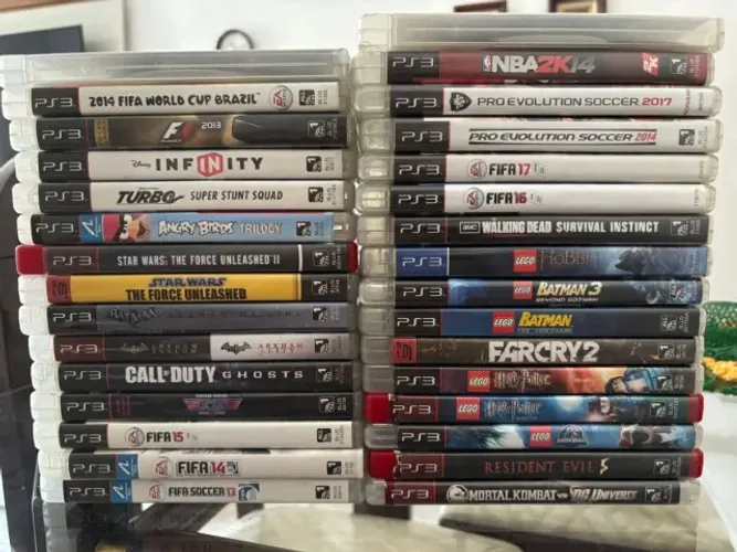 Coleção com 32 Jogos de PS3 Originais