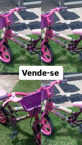 Bicicleta infantil feminina 