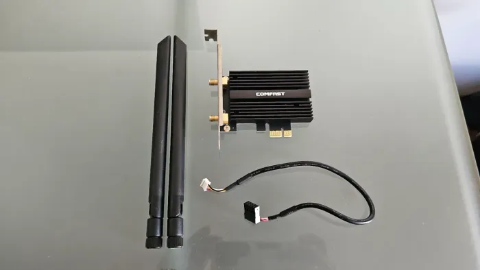 Placa Wifi-5.8e Plus Dual-band 5.8 PCie-x1 Cf-ax180 1800mbps