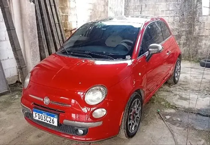 Fiat 500 Lounge AIR 1.4/ 1.4 Flex 16V Aut. 2012