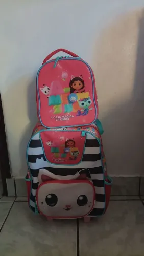 Mochila + Lancheira Infantil