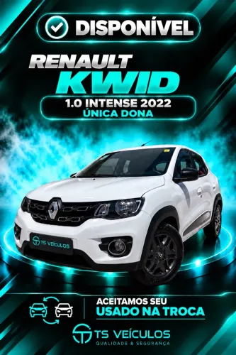 Renault Kwid Intense 1.0 Flex 12V 5P Mec. 2022