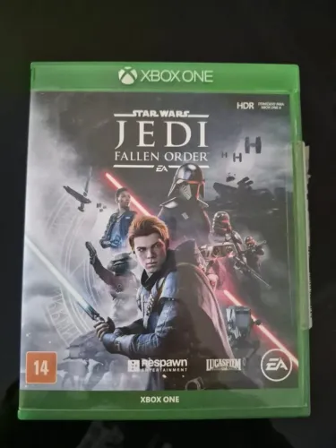 Jogo Star Wars Jedi Fallen Order Xbox One Midia Física Original Impecável Usado